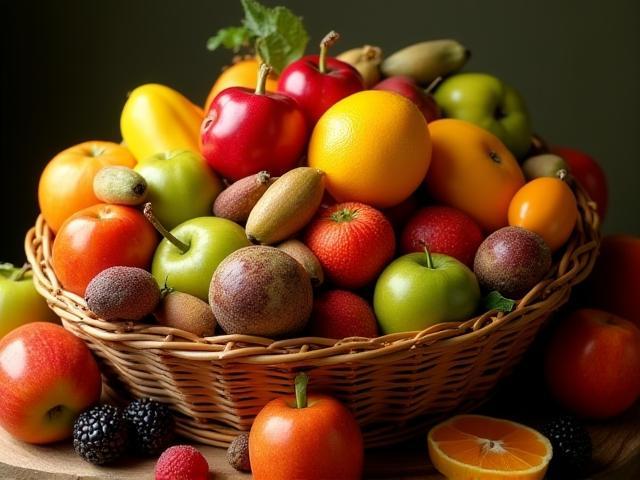 Grand prize: a year's supply of diverse fresh fruits