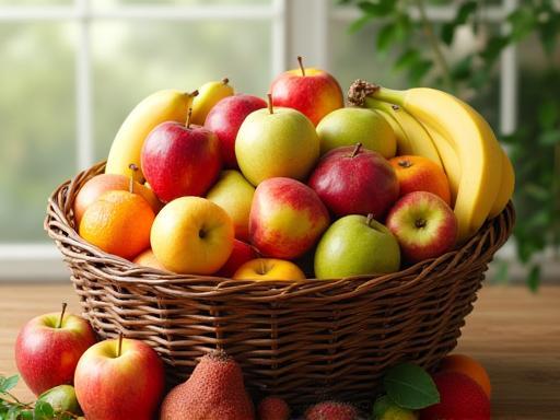 Runner-up prize: a deluxe fruit basket