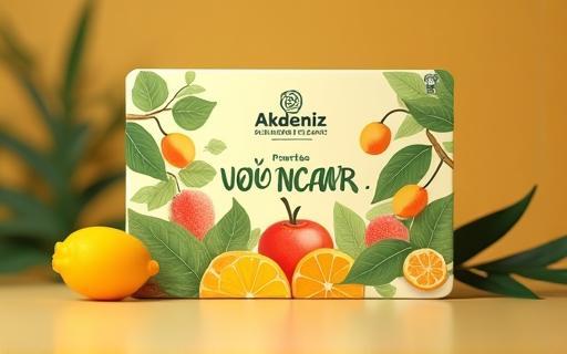 Third prize: Akdeniz Taze Meyveleri fruit voucher